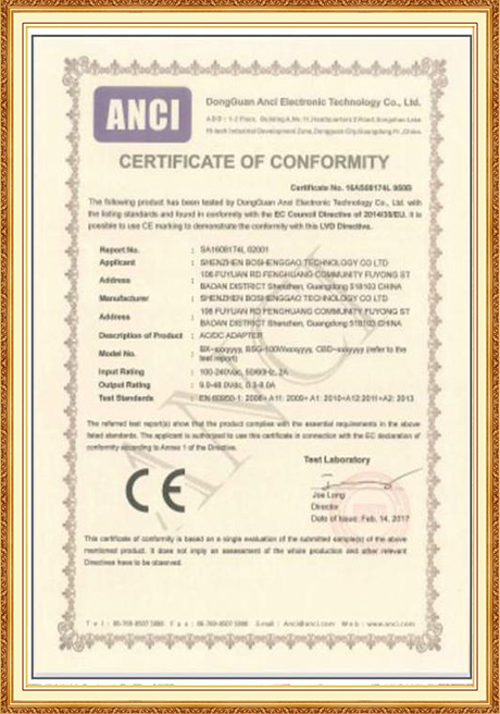 Certificate Of Honor